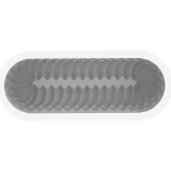 Silikomart Siliconen Bakvorm Pleincoeur Bûche 23,6x8cm* Bakvormen Siliconen|Ijs En Dessert Vormen