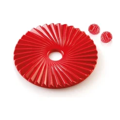 Silikomart Siliconen Bakvorm Plissé (2x) Ø14x1cm* Ijs En Dessert Vormen|Bakvormen Siliconen