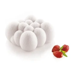 Silikomart Siliconen Bakvorm Wolk (6x) 7,1x7,1x3,4cm* Ijs En Dessert Vormen|Bakvormen Siliconen