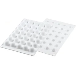 Silikomart Siliconen Bakvorm Bolletjes (35x) Ø2,2x1,9cm* Bakvormen Siliconen|Ijs En Dessert Vormen