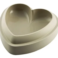 Silikomart Siliconen Bakvorm Batticuore Hart 20,5x19,8cm* Ijs En Dessert Vormen|Bakvormen Siliconen