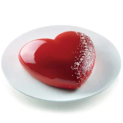 Silikomart Siliconen Bakvorm Batticuore Hart 20,5x19,8cm* Ijs En Dessert Vormen|Bakvormen Siliconen