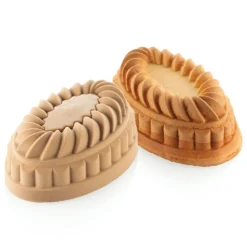 Silikomart Siliconen Bakvorm Pleincoeur Ovaal 17,6x10,4cm* Ijs En Dessert Vormen|Bakvormen Siliconen
