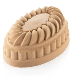 Silikomart Siliconen Bakvorm Pleincoeur Ovaal 17,6x10,4cm* Ijs En Dessert Vormen|Bakvormen Siliconen