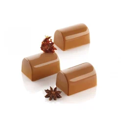 Silikomart Siliconen Bakvorm Bûchette 7,5x5x4,6cm* Ijs En Dessert Vormen|Bakvormen Siliconen