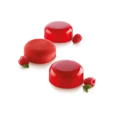 Silikomart Siliconen Bakvorm Universo (6x) Ø6,7x2,7cm* Bakvormen Siliconen|Ijs En Dessert Vormen