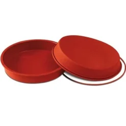 Silikomart Siliconen Bakvorm Rond Ø20x4cm + Ring* Ijs En Dessert Vormen|Bakvormen Siliconen