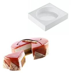 Silikomart Siliconen Bakvorm Rond Ø16cm* Ijs En Dessert Vormen|Bakvormen Siliconen