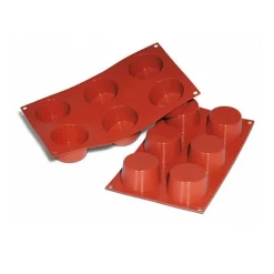 Silikomart Siliconen Bakvorm Muffin (6x) Ø6,8x3,8cm* Ijs En Dessert Vormen|Bakvormen Siliconen