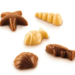 Silikomart Siliconen Bonbonvorm Zeevruchten (12x) Ø3,5x1,6cm* Bonbonvormen