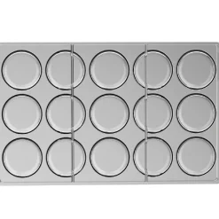 Silikomart Siliconen Kit Bonbon Ice (15) Ø4,4cm*** Bonbonvormen|Bakvormen Siliconen