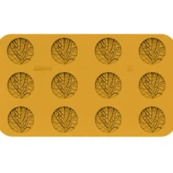 Silikomart Siliconen Mat Verza (12x) Ø7x0,5cm*** Figuur Mallen|Bakvormen Siliconen