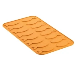 Silikomart Siliconen Mat Vis (18x) 104x35x5(h)mm* Ijs En Dessert Vormen|Bakvormen Siliconen