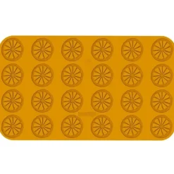 Silikomart Siliconen Mat Citroen/Sinaasappel (24x) Ø6x0,2cm* Ijs En Dessert Vormen|Figuur Mallen