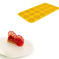 Silikomart Siliconen Mat Ambra (18x) Ø6,8x0,2cm* Ijs En Dessert Vormen|Bakvormen Siliconen