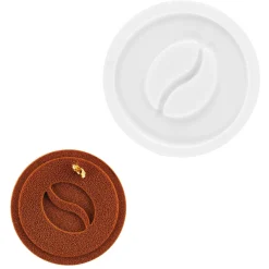 Silikomart Siliconen Mold Mini Koffie Ø6x0,2cm Set/6* Figuur Mallen|Molds
