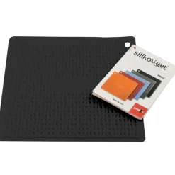 Silikomart Siliconen Pannenlap Zwart 17,5x17,5cm* Ovenwanten En Handschoenen