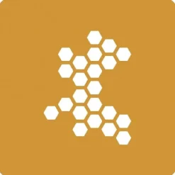 Silikomart Siliconen Stencil Honing 10x7,7x0,1cm Set/2* Sjablonen En Stencils