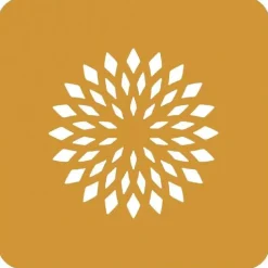 Silikomart Siliconen Stencil Lotusbloem Ø10x0,1cm Set/2* Sjablonen En Stencils