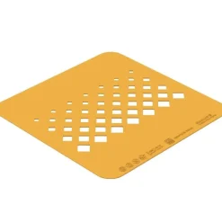 Silikomart Siliconen Stencil Ruit 13,8x7,2x0,1cm Set/2*** Sjablonen En Stencils