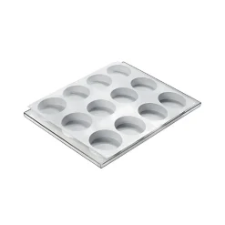 Silikomart Siliconen Vorm Rond (6) Ø7,6x2,5cm Set/2* Ijs En Dessert Vormen|Bakvormen Siliconen