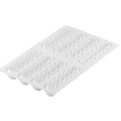 Silikomart Siliconen Vorm Truffel Eclair (8x) 130x31x28(h)mm* Bakvormen Siliconen|Ijs En Dessert Vormen