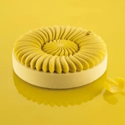 Silikomart Siliconen Vorm Crown Honoré Ø17,7x1,8cm* Ijs En Dessert Vormen|Bakvormen Siliconen