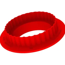 Silikomart Siliconen Vorm Rond (6) Ø8x2,1cm + cutter* Ijs En Dessert Vormen|Bakvormen Siliconen