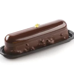 Silikomart Siliconen Vorm Eclair (8) 13,5x2,8cm + Uitsteker* Ijs En Dessert Vormen|Bakvormen Siliconen