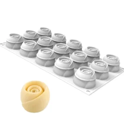 Silikomart Siliconen Vorm Givré (15) Ø4x3cm* Ijs En Dessert Vormen|Bakvormen Siliconen