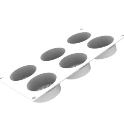 Silikomart Siliconen Vorm Valentijn (6) Ø7x3cm*** Bakvormen Siliconen|Ijs En Dessert Vormen