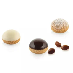 Silikomart Siliconen Vorm Bignè Perfetto (18) Ø3,5x2cm* Bakvormen Siliconen|Ijs En Dessert Vormen