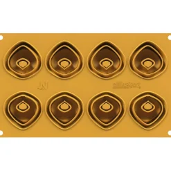 Silikomart Siliconen Vorm Tortellino (8x) Ø5,4x2,2cm*** Bakvormen Siliconen|Ijs En Dessert Vormen