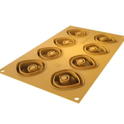 Silikomart Siliconen Vorm Tortellino (8x) Ø5,4x2,2cm*** Bakvormen Siliconen|Ijs En Dessert Vormen