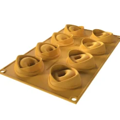 Silikomart Siliconen Vorm Tortellino (8x) Ø5,4x2,2cm*** Bakvormen Siliconen|Ijs En Dessert Vormen