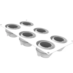 Silikomart Siliconen Vorm Givré (6) Ø6x4,5cm* Bakvormen Siliconen|Ijs En Dessert Vormen