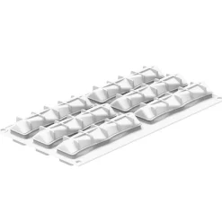 Silikomart Siliconen Vorm Twist (6) 13,5x3,3cm + Uitsteker* Bakvormen Siliconen|Ijs En Dessert Vormen