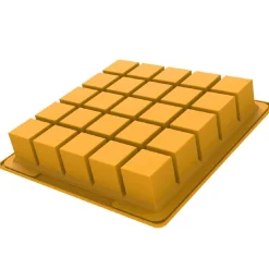 Silikomart Siliconen Vorm IJsblokjes (25) 3x3cm* Ijs En Dessert Vormen|Bakvormen Siliconen