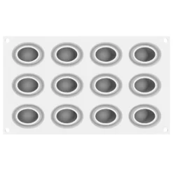 Silikomart Siliconen Vorm Nebula (12) 5,1x3,7x3,2cm* Ijs En Dessert Vormen|Bakvormen Siliconen