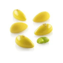 Silikomart Siliconen Vorm Quenelle (20) 44x21x20mm* Ijs En Dessert Vormen|Bakvormen Siliconen