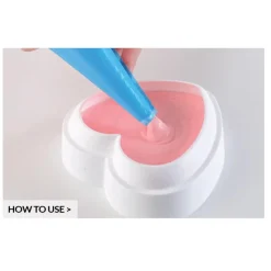 Silikomart Siliconen Vorm Amore 14,2x13,7x5cm + cutter* Bakvormen Siliconen|Ijs En Dessert Vormen