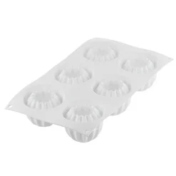 Silikomart Siliconen Vorm Supernova (6x) Ø64x56(h)mm* Bakvormen Siliconen|Ijs En Dessert Vormen