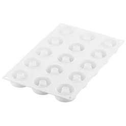 Silikomart Siliconen Vorm Oblio (15x) Ø50x20(h)mm* Bakvormen Siliconen|Ijs En Dessert Vormen