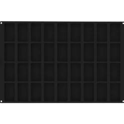 Silikomart Siliconen Vorm Rechthoek (36) 8,7x4,8x1,5cm*** Bakvormen Siliconen|Ijs En Dessert Vormen