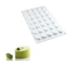 Silikomart Siliconen Vorm Micro Oval 26,5x19,5x12,5mm (35)* Ijs En Dessert Vormen|Bakvormen Siliconen