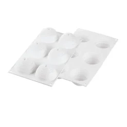 Silikomart Siliconen Vorm Montblanc (6) Ø74x42mm* Bakvormen Siliconen|Ijs En Dessert Vormen