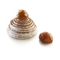 Silikomart Siliconen Vorm Montblanc (6) Ø74x42mm* Bakvormen Siliconen|Ijs En Dessert Vormen