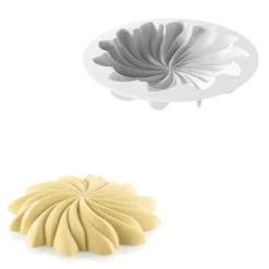 Silikomart Siliconen Vorm Saint Honoré Ø16x2,8cm* Bakvormen Siliconen|Ijs En Dessert Vormen