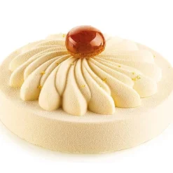 Silikomart Siliconen Vorm Saint Honoré (6) Ø7,6x1,6cm* Ijs En Dessert Vormen|Bakvormen Siliconen