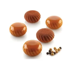 Silikomart Siliconen Vorm Samurai (15) Ø46x23mm* Bakvormen Siliconen|Ijs En Dessert Vormen